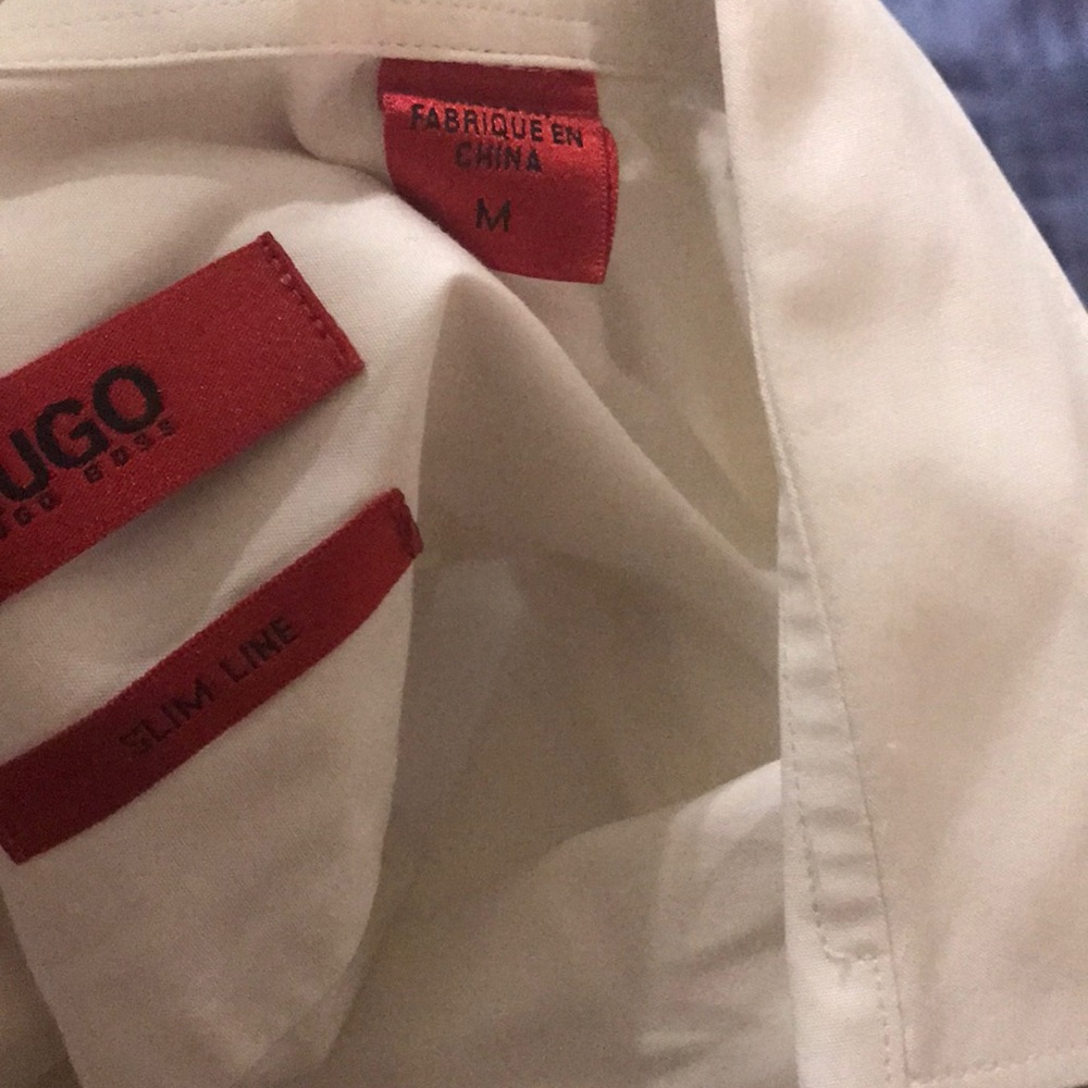 Hugo Boss white button down - Picture 4 of 4